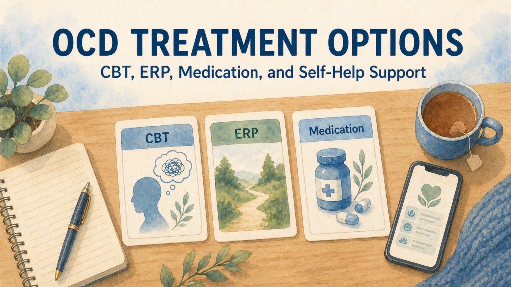 OCD Treatment Options: CBT, ERP, Medication, and Self-Help Support featured image